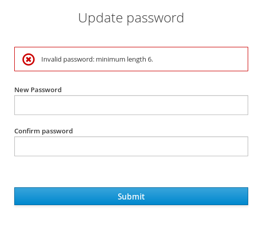 failed password policy