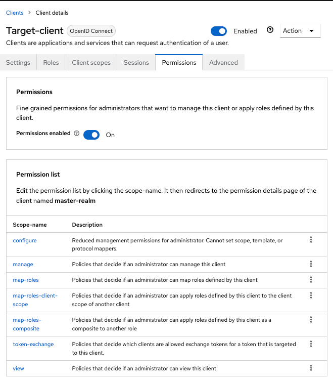 Target Client Exchange Permission Set