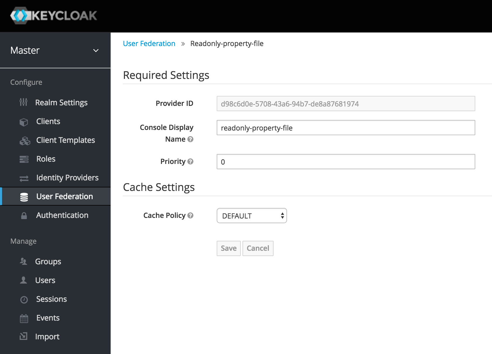 storage provider created